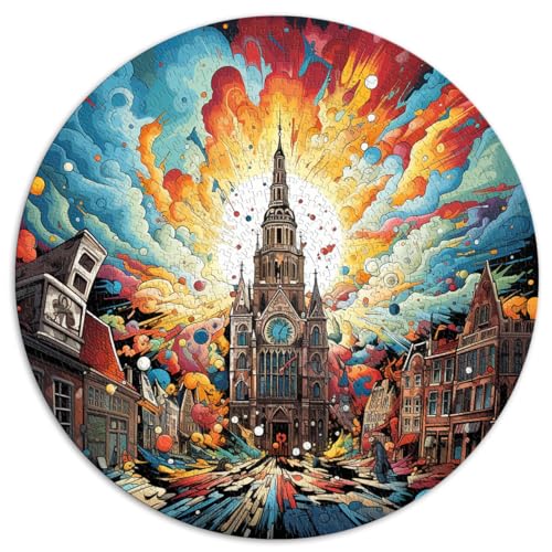 Puzzlespiel Den Haag für Erwachsene Puzzles 1000 Teile 67,5x67,5cm Lustige Puzzles Interessante Puzzles zur Stressreduzierung