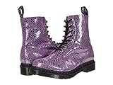 Dr. Martens - Pascal Purple Snake Metallic Suede - 26077500 - Farbe: Schwarz-Violett - Größe: 37 EU