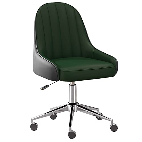 Drehbarer Schreibtischstuhl, ergonomischer Schreibtischstuhl mit Lordosenstütze, einstellbare Höhe, drehbarer Chefcomputerstuhl, bequemer Home-Office-Stuhl mit hoher Rückenlehne für Home-Office-Stuh