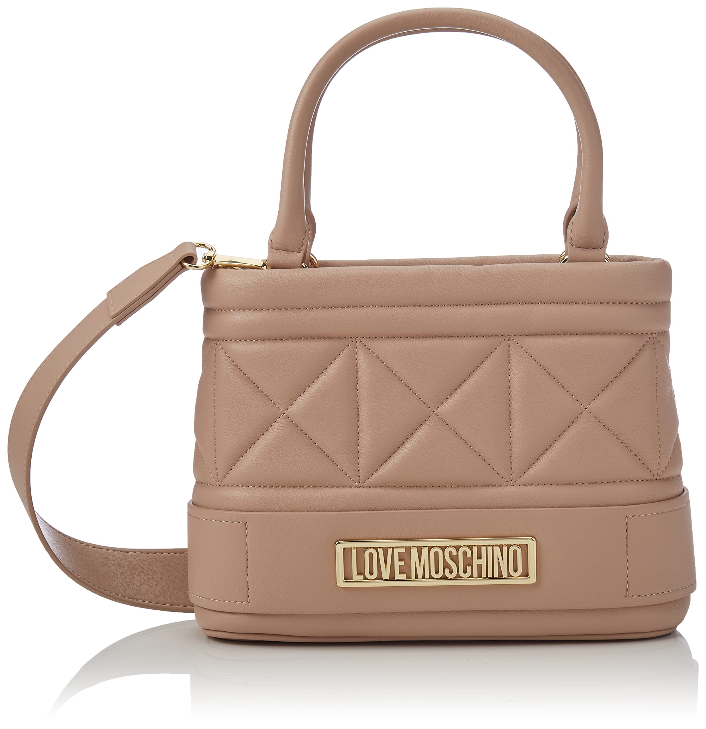 Love Moschino Damen Borsa Soft Pu Nude Umhngetasche, Hautfarben