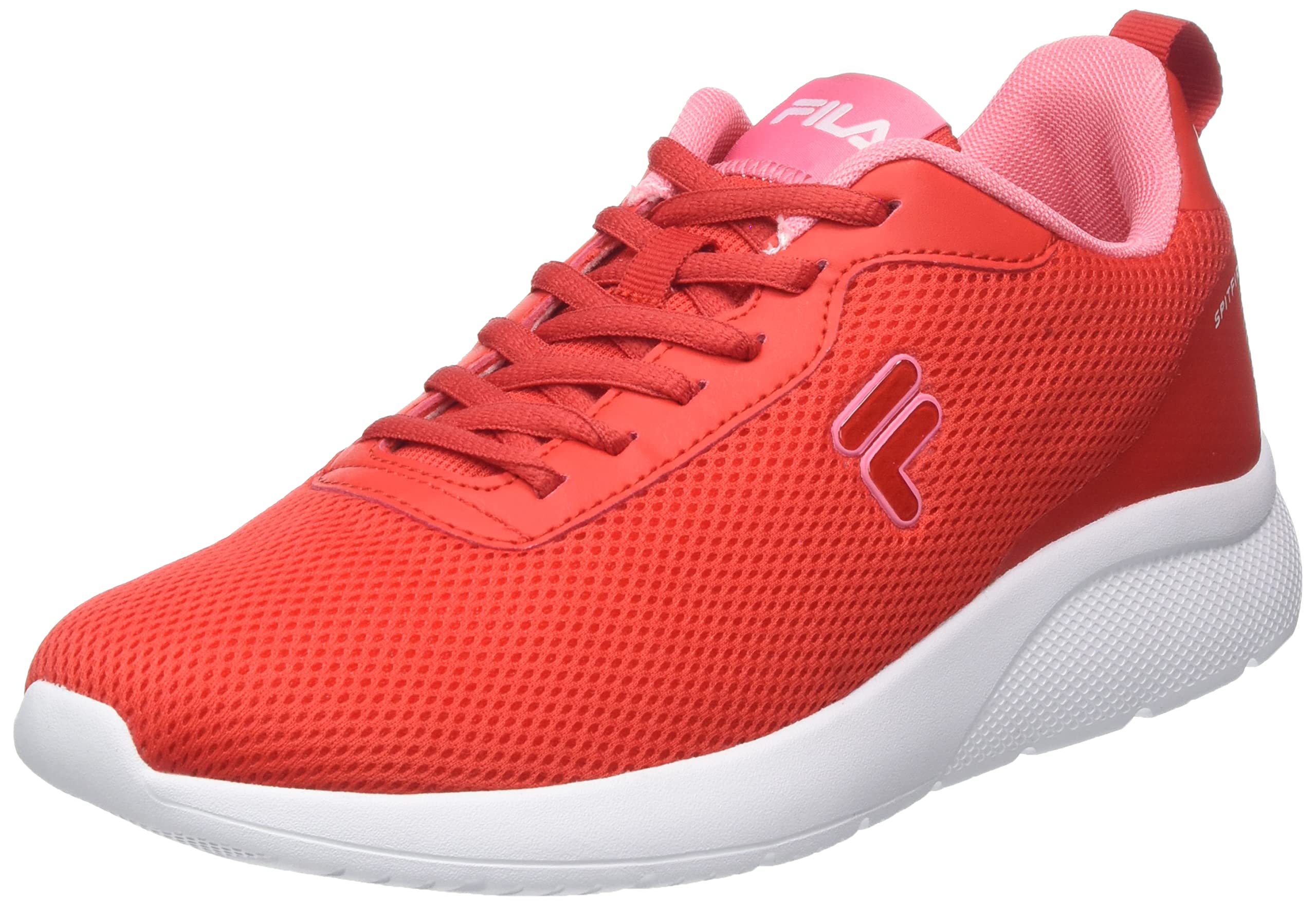 FILA Damen Spitfire wmn Laufschuh, Fiery Red-Geranium Pink, 37 EU Schmal