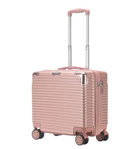 Habrur Rollkoffer Koffer Trolley Untersitzgepäck Mit Spinnerrädern. Leichtes Hartschalen-Untersitzgepäck Für Flugzeuge Koffer Gepäck Reisekoffer (Color : B, Size : 18in)