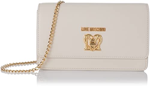 Love Moschino Damen Jc4393pp0fko0120 Umhängetasche, Weiß, Einheitsgröße