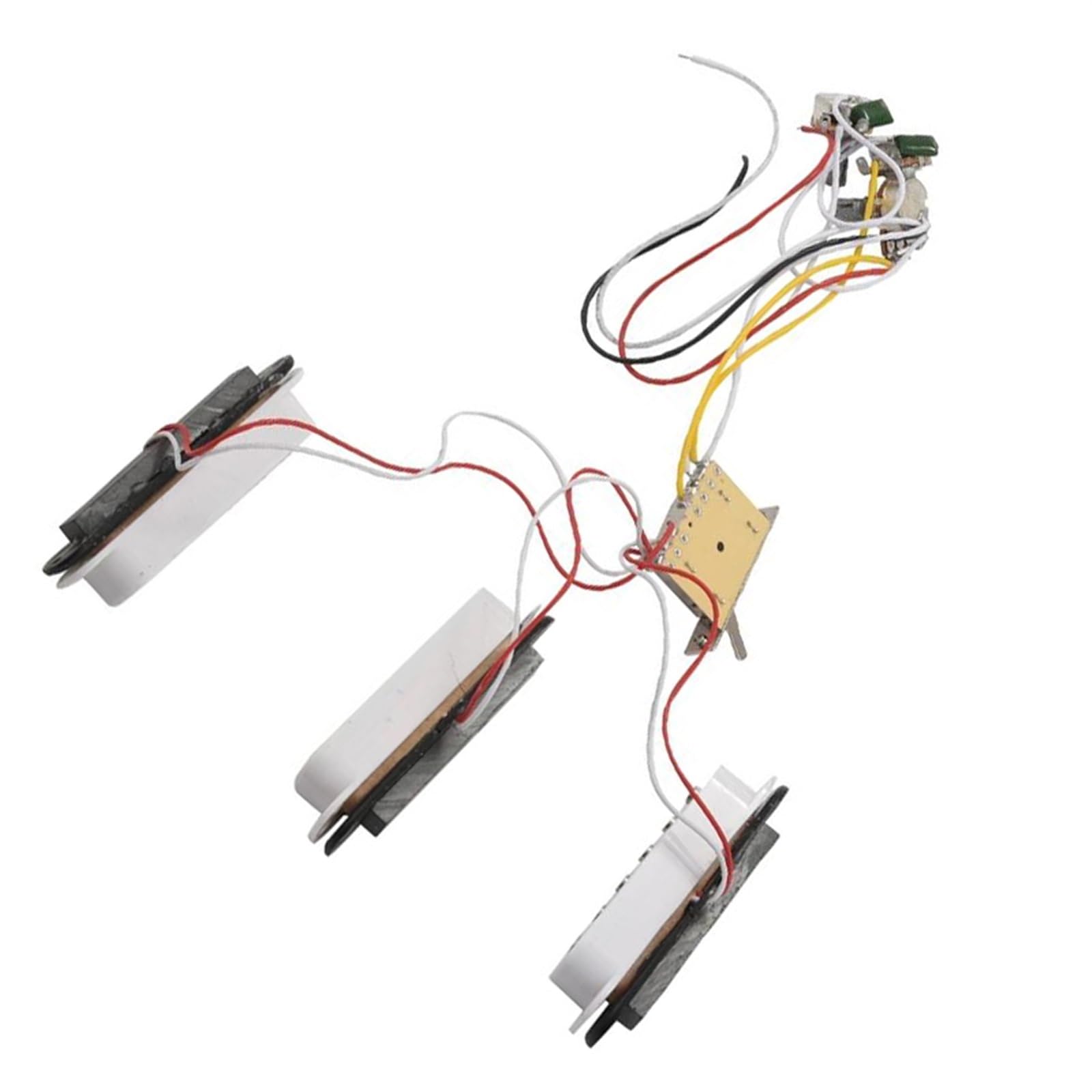 E-Gitarren-Tonabnehmer-Kabelbaum, Vorverdrahteter 5-Wege-Schalter, SSS-Tonabnehmer Für ST-E-Gitarre Gitarrekabelbaum kit