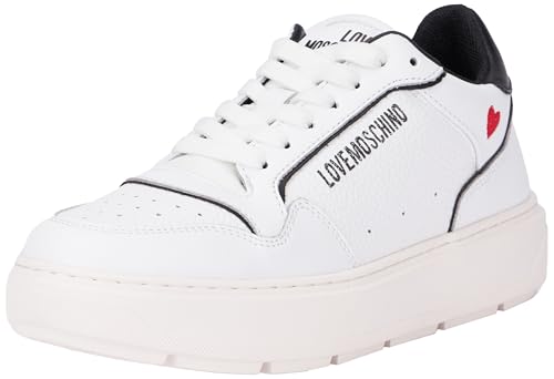 Love Moschino Damen Ja15144g1ljc110a Sneaker, Weiß, 39 EU