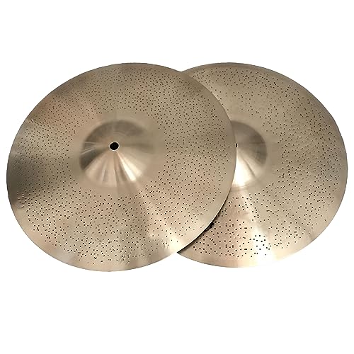 Handgefertigte Becken 14'' Hi-Hat-Becken Für Schüler Für Üben Für Erwachsene Zubehör für Schlaginstrumente