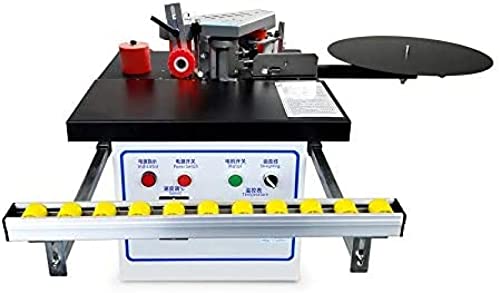 Automatische Kantenanleimmaschine mit 1200 W, Desktop-Kantenanleimmaschine für die Holzbearbeitung, automatische Kantenanleimmaschine, CE-zertifiziert, 3 Jahre Garantie