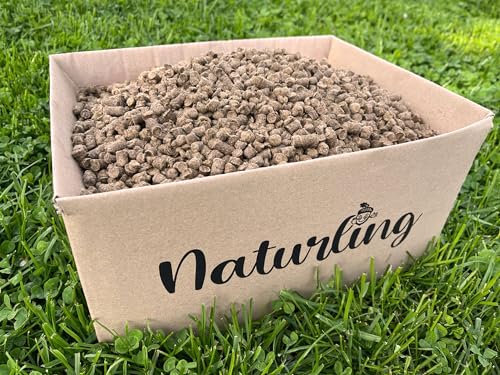 naturling Schafwollpellets Bio Dünger 8kg - organischer Langzeitdünger aus Schafwolle