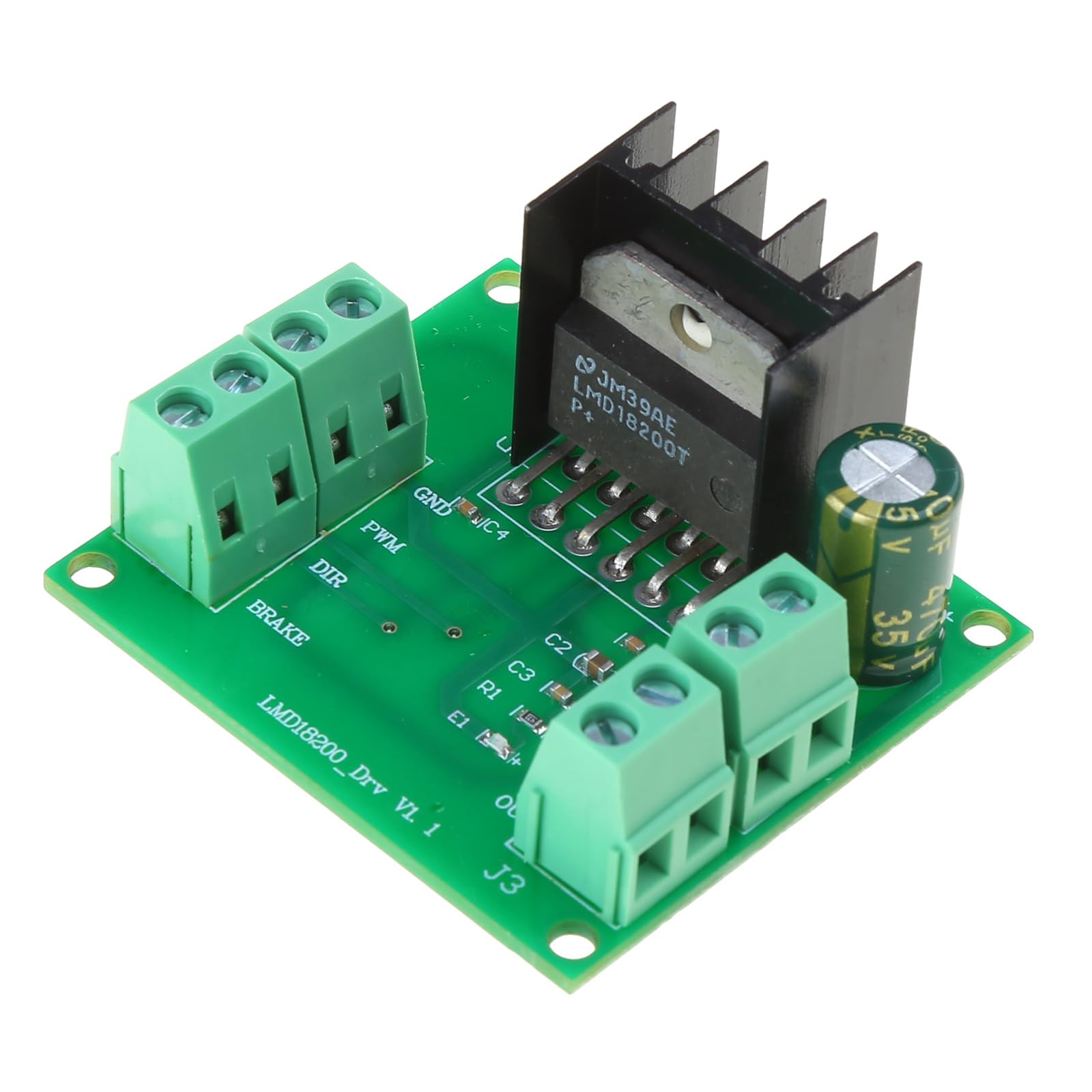 Bottone 4,5–5,5 V 3 A PWM-Motordrehzahlregler, Niederspannungs-Motordrehzahlregler, PWM verstellbares Modul