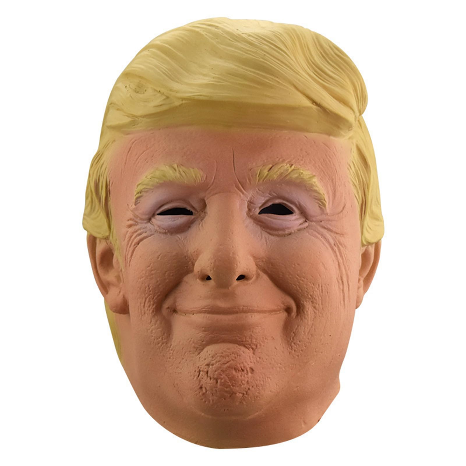 Zkydhbd Maskerade Hut Trumps Hut Vollkopf Hut Halloween Kostüm Hut Latex Hut Alter Mann Hut Lustiger Hut für Karneval