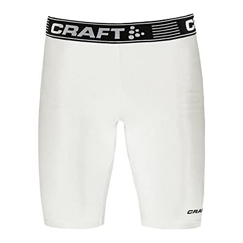 Craft Unisex Short Tight Pro Control Compression Short Tights 1906858 White L