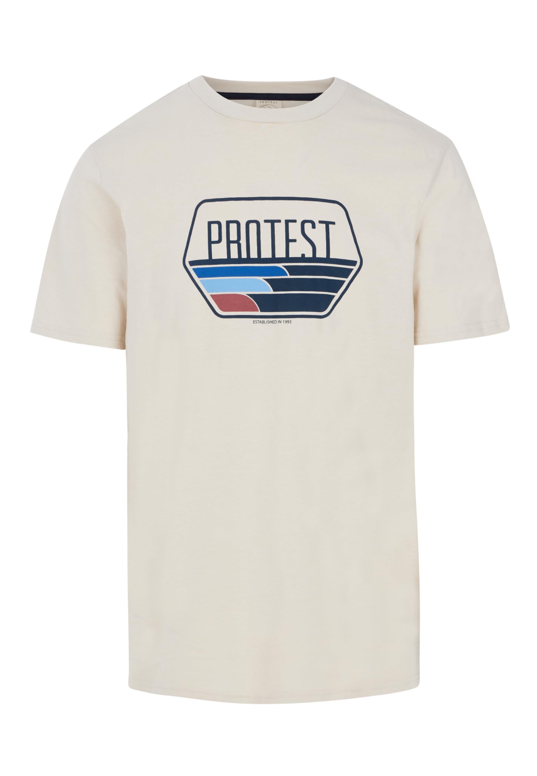 Protest Men T-Shirt PRTSTAN Kitoffwhite XXL