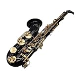 Gold lackiertes saxophon Bb Tenor Saxophon Gold Lack Gelb Messing Musikinstrument Professional Mit Koffer Zubehör