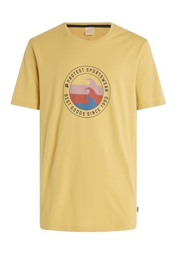 Protest Herren T-Shirt PRTSHARM Butteryellow M