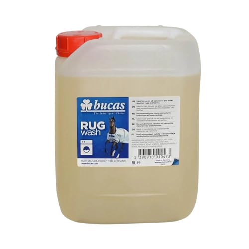 Bucas Rug Wash, 5 liter., Waschmittel, 5 liter Kanister