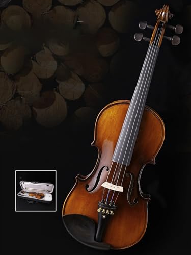 Standard Violine Leistungsmodell Einzelbrett Holzvioline Übungsvioline Profi(B-1/16)