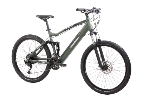 F.lli Schiano Unisex-Adult E-Fully E-Bike, Khaki, M