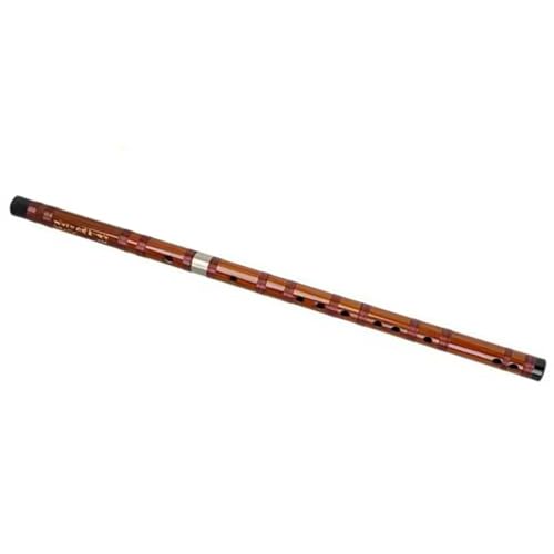 Bambusflöte Für Anfänger 6-Loch-Bambusflöte Ein traditionelles Holzblasinstrument hat einen flachen und glatten Rohrkörper (Color : F)