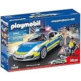 PLAYMOBIL 70066 Porsche 911 Carrera 4S Police, mit Licht, ab 4 Jahren