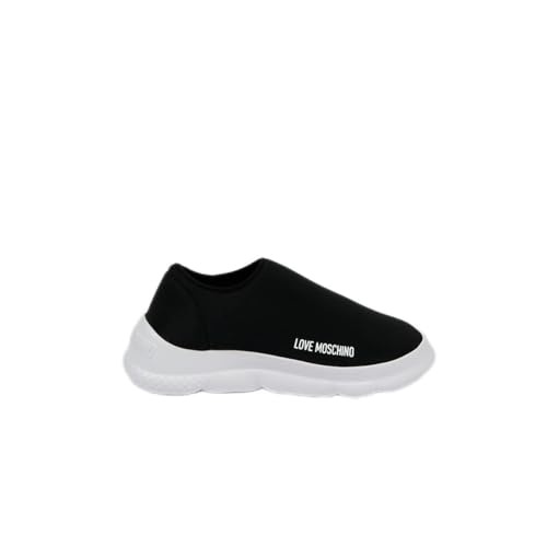 Love Moschino Damen Scarpa Oxford-Schuh, Schwarz, 35 EU