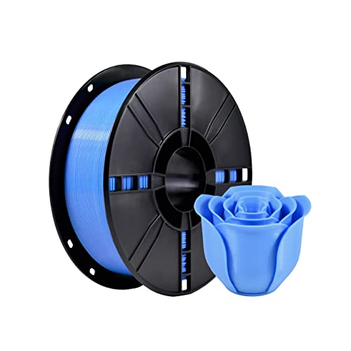 iBOSS PLA Plus (PLA+) 3D-Drucker Filament 1,75mm, Maßgenauigkeit +/- 0,02 mm 1 kg Spule (2,2 LBS), 3D Druck Filament für 3D-Drucker, Hellblau