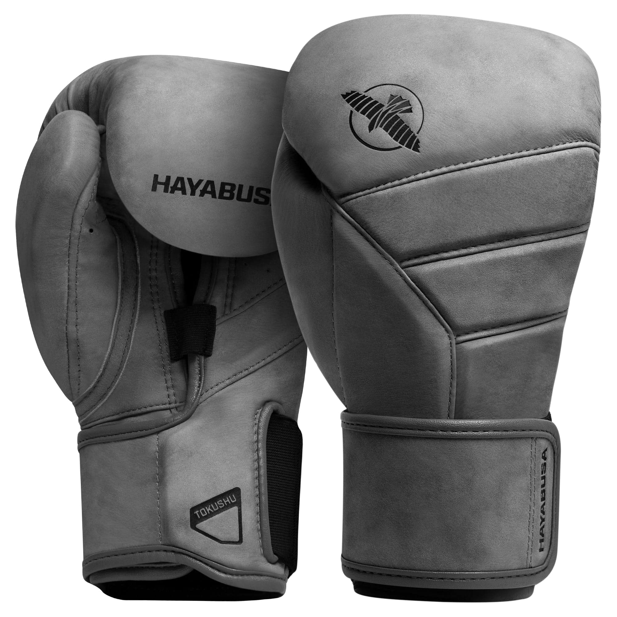 Hayabusa T3 LX Boxhandschuhe aus Leder - Slate, Größe 16 Oz