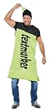 PartyXPeople Witziges Kostüm Textmarker gelb | unisex | Karneval Fasching |Robe mit Mütze |Costume Highlighter neon 14232-L