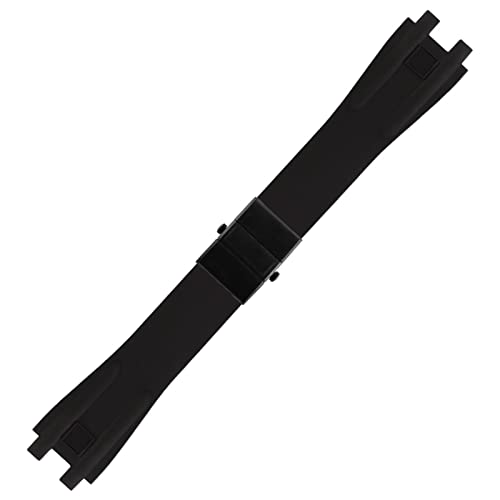 NEYENS Silikon-Gummi-Uhrenarmband für Ulysse Nardin, Outdoor-Sport, wasserdichtes Armband, Ersatzarmband, Uhrenzubehörteile, 26 mm, Achat