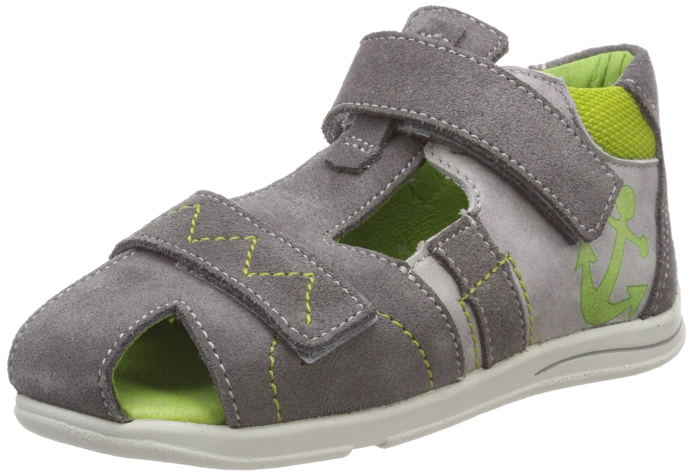 Däumling Baby Jungen Uri Sandalen, Grau (Turino Smoked Pearl 82)