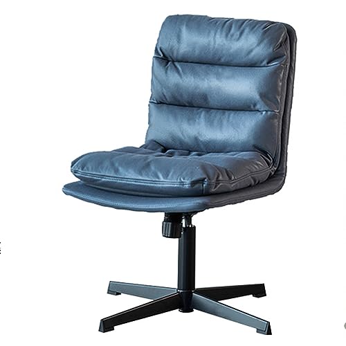 Ergonomischer Home-Office-Stuhl, PU-Leder, Computer-Drehstuhl, Schreibtischstuhl, Arbeitsstuhl mit Kippfunktion, mittelhohe Rückenlehne, höhenverstellbar, Wohnzimmer, Schlafzimmer, Chefsessel