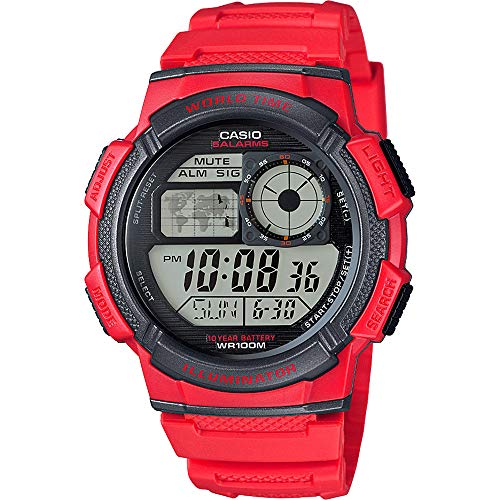 Casio HerrenArmbanduhr Digital Quarz Harz AE-1000W-4AVEF