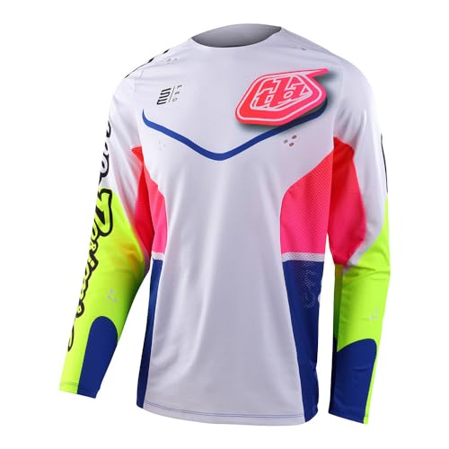 Troy Lee Designs Herren Se Pro Motocross-Trikot, Bianco,