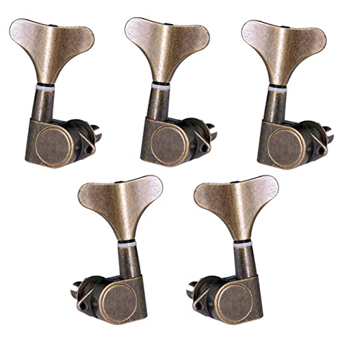 Gitarren Stimmwirbel 5 Stücke Klassische Gitarre-String-Tuning-Pegs-Tuner-Maschinenköpfe - 2 Links 3 Rechts 2.17-2.20 Zoll