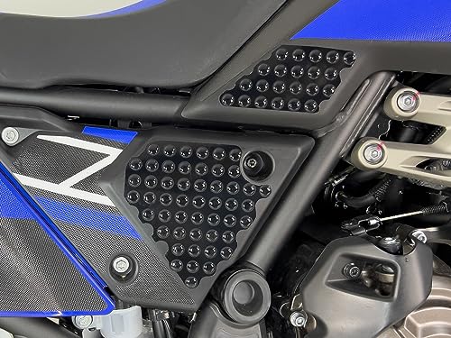 Uniracing Rally Grip für die Yamaha Tenere 700 World Raid 2022-23. Schwarz