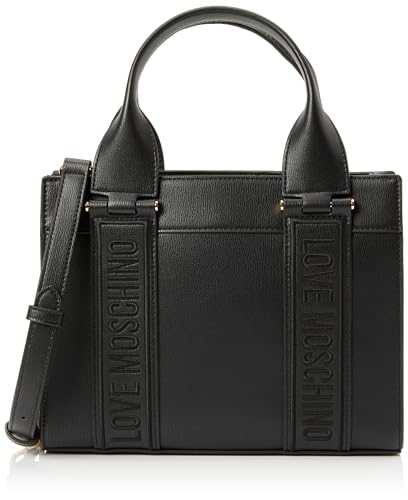 Love Moschino Damen Jc4339pp0ikg100a Handtasche, Schwarz