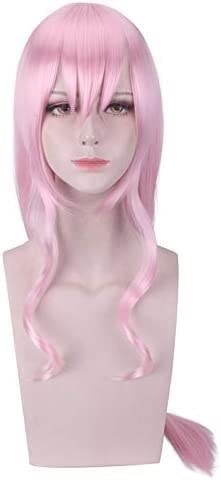 LINLINCD-Wig Anime Cosplay Perücke for Halloween Mode Weihnachtsfeier Verkleidung Perücke Perücke über die Tatsache dass ich als Schleim Limlu Milim Zhuna Shiz wiedergeboren wurde.Farbe: Pl-528 Zhu