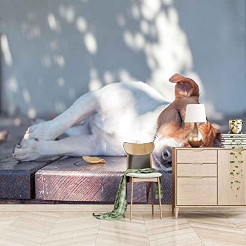 Tierische Hunde 3D Tapeten Wanddekoration Fototapete Sofas Wohnzimmer Wandbild Schlafzimmer-150cm×105cm