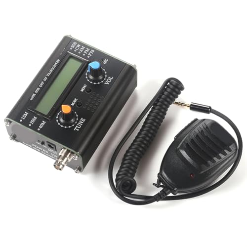 Pluuttiem 5 W UsDX SDR QRP-Transceiver QCX-SSB zu SSB 3-Band Allmode HF-Transceiver mit Handmikrofon