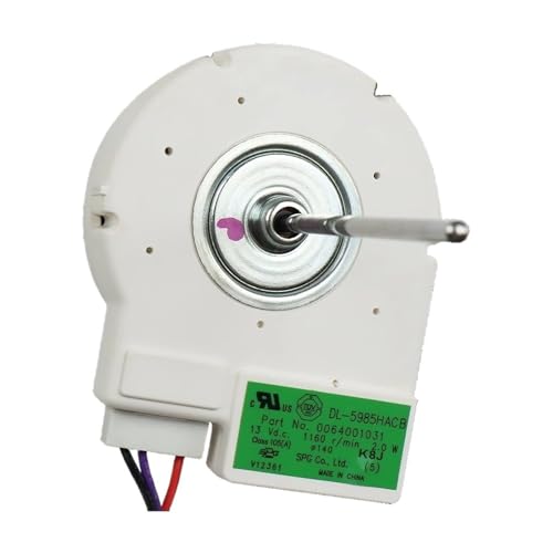 DEYIN Neuer Lüftermotor DL-5985HACB for Kühlschrank 0064001031 DC13V 1160 U/min 2,0 W Kühlschrank Kühler Gefrierschrank Teile