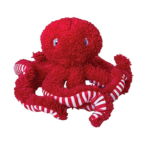 fouFit FouFouBrands TenTICKLE Octoplush Octopus Plüsch-Hundespielzeug, klein