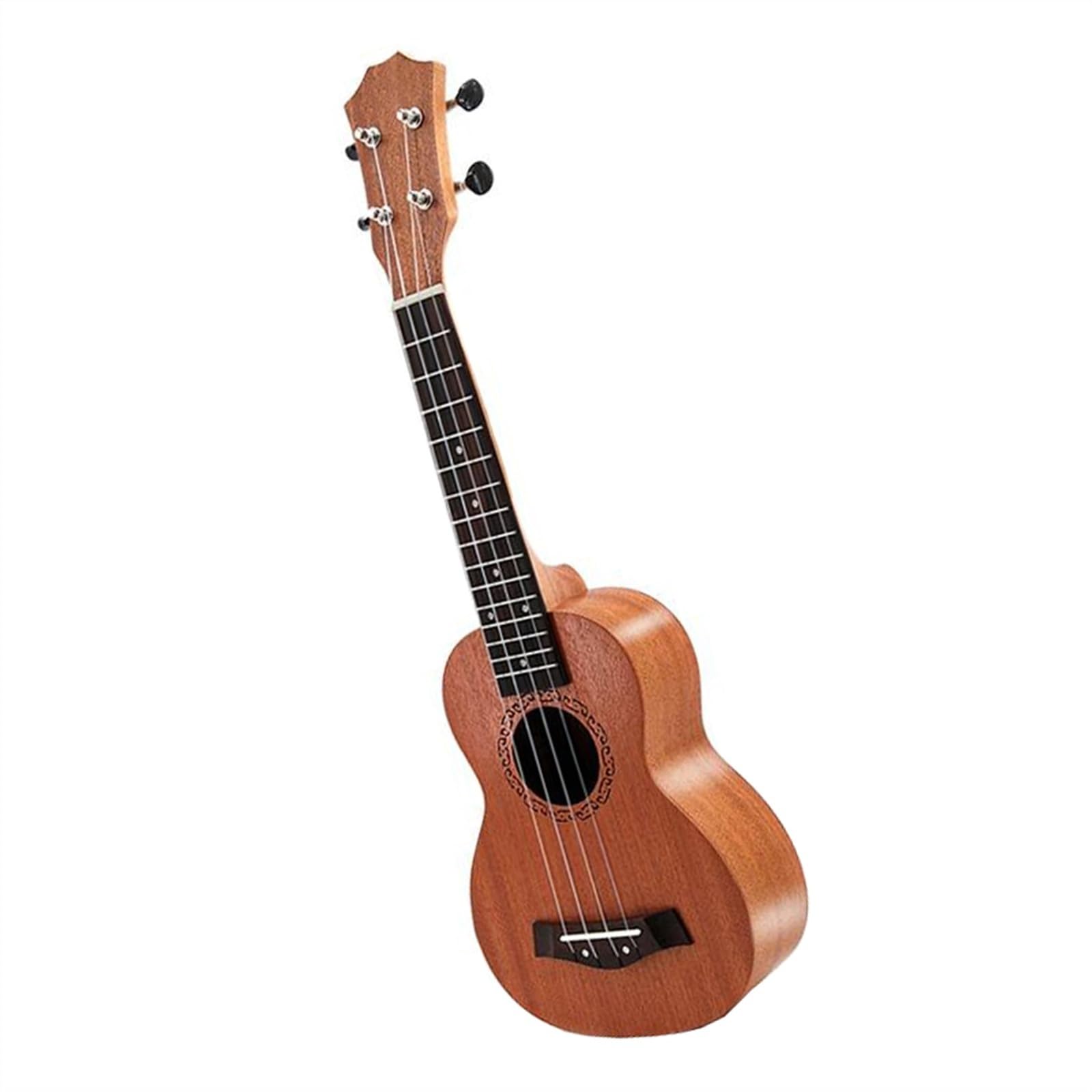 21-Zoll-Ukulele Mit Vier Saiten, 15 Bünde, Griffbrett Aus Palisander, 53 Cm, Akustik-Ukelele-Gitarre Ukulele Einsteiger Kit