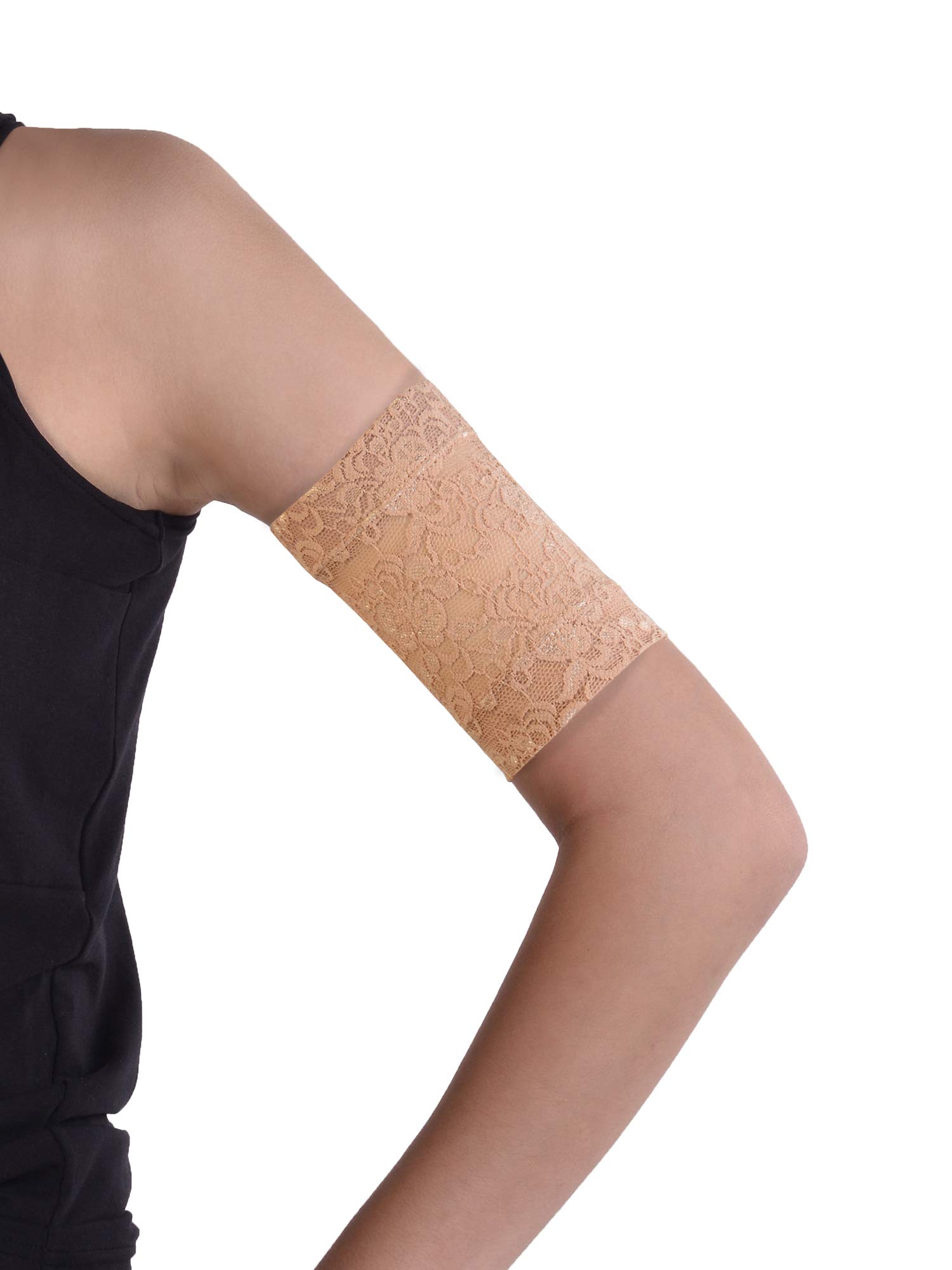 Dia-Band, Glucose Sensor Schutz Armband aus Spitze Freestyle Libre, Medtronic, Dexcom oder Omnipod – Komfortabel wiederverwendbares Diabetikband