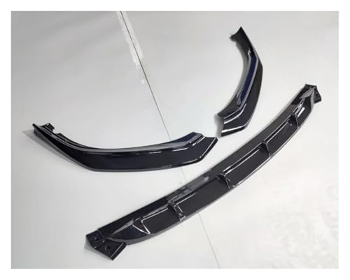 Splitter Geändert Splitter Deflektor Front Stoßstange Lip Schutz Kinn Tuning Körper Kit Refit Für 5 G30 G31 530d 525i 540i 530i 2017-2020 Frontlippe(Glossy Black)