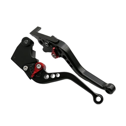 Motorrad Bremshebel Für Suzuki Für GSXR1000 Für GSX-S1000/F/ABS 2009-2020 2021 Motorradbremskupplungshebel BremsKupplungshebel(Short Black)