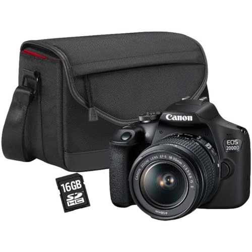 Canon »EOS 2000D EF-S 18-55 IS II Value Up Kit« Spiegelreflexkamera (EF-S 18-55 IS II, 24,1 MP, NFC, WLAN (Wi-Fi)