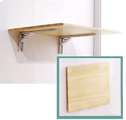 Wandmontierter Tisch, Computerarbeitsplätze für zu Hause, wandmontierter, klappbarer Wandtisch, zusammenklappbarer Schreibtisch, Hängetisch für den Außenbereich, Tische aus Holz (Größe: L 100 x B 25