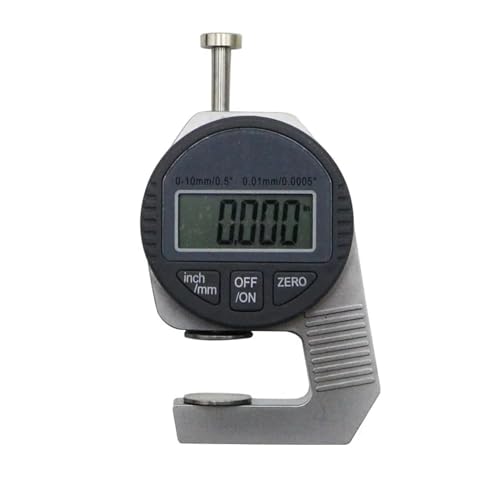 Mikrometer, Tragbare Mini Präzise Digitale Dicke Gauge Meter Tester Mikrometer Dicke Großen Kopf 0-12,7 Mm,Digitaler Mikrometer(Samll head)