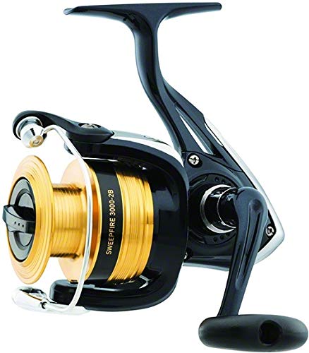 Daiwa Angelrolle, schwarz, 8-12 lb