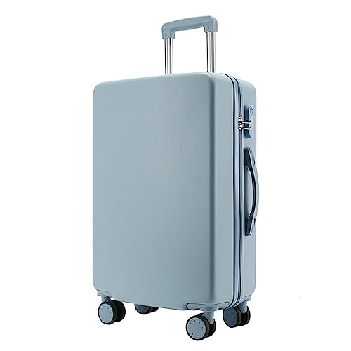 YAOSHER Gepäck, Universal-Koffer, Trolley, 55,8 cm, 20 Zoll, langlebig und stoßabsorbierend, englische Reise (Schwarz, 50,8 cm), grau, 26 inches