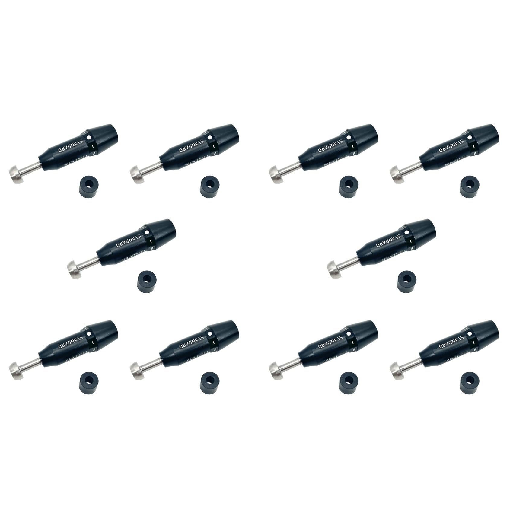 SICOSALT 10X GolfwellenhüLsenadapter Passend für GEN3 GEN4 0811X 0811XF, Driver .335 GolfschläGer Ersatzadapter